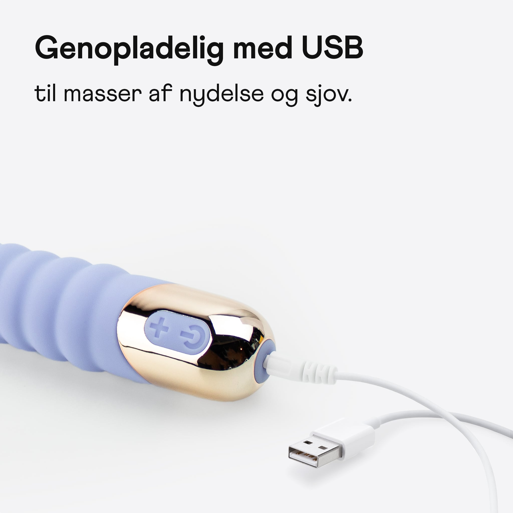 Amina Trusty kraftig dildo vibrator med oplader